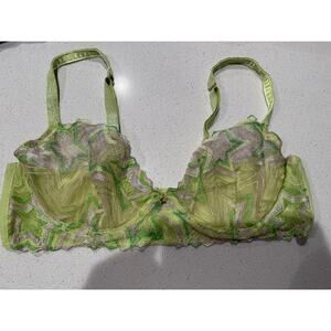 Savage‎ X Fenty Shining Star Embroidered Unlined Demi Bra